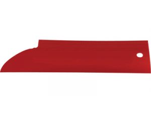 A red pencil is shown with no background.
