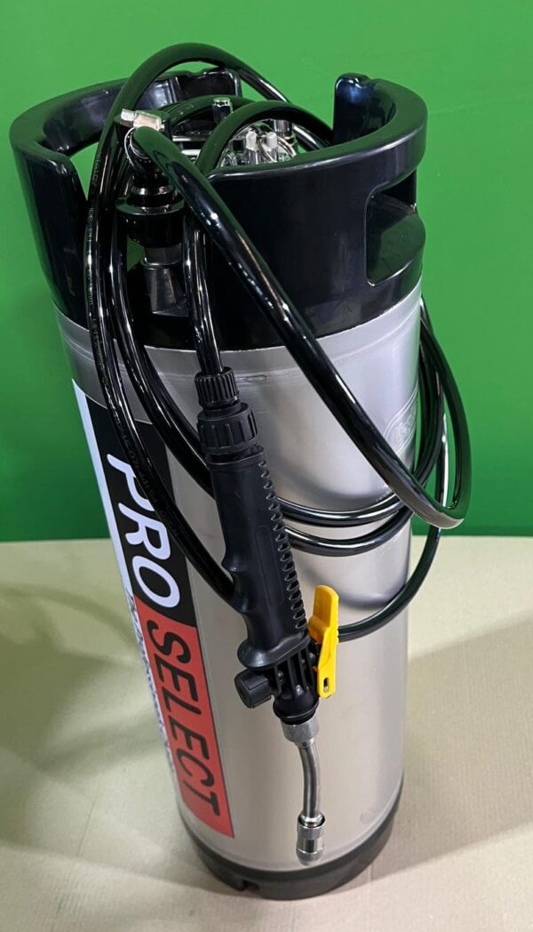 A close up of the side of a water bottle