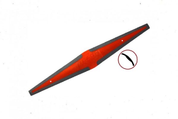TRI-EDGE THE REACH WINDSHIELD TINT SQUEEGEE - DOUBLE RUBBER BLADE