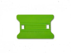 GREEN SPEED WING 4" - MEDIUM - UNIQUE ONE FLAT EDGE AND ONE CURVED EDGE (PROTOOLSNOW)