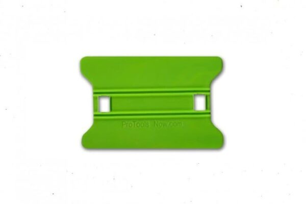 GREEN SPEED WING 4" - MEDIUM - UNIQUE ONE FLAT EDGE AND ONE CURVED EDGE (PROTOOLSNOW)