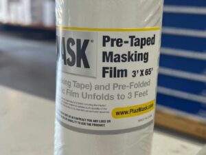 PRE-TAPED DOOR COVER FILM - MASK AND PROTECT ANY SURFACE